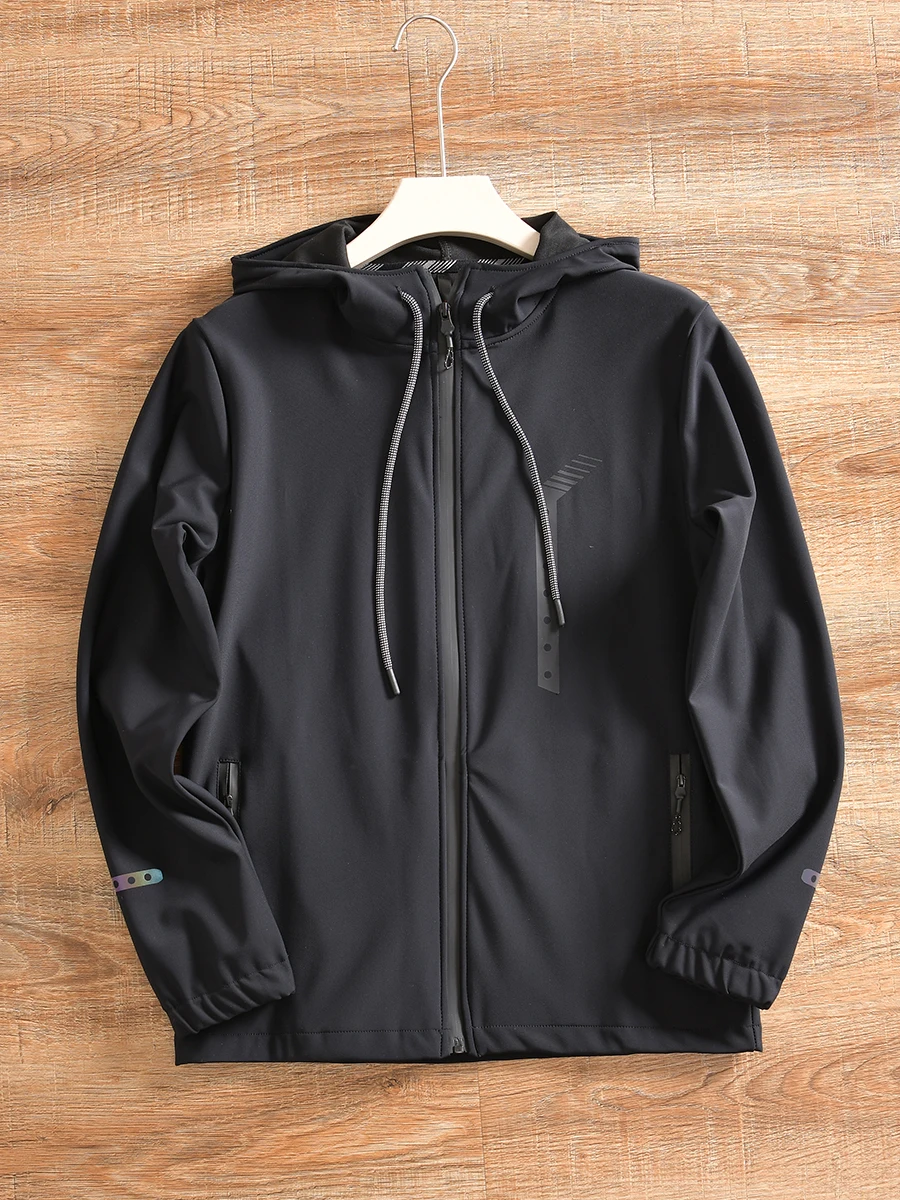 Comfortable Men's Sporty Slim Fit Jacket with Four-Way Stretch Company Stock Spring Autumn Season Casual Fashion Urban Style
Comfortable Men's Sporty Slim Fit Jacket with Four-Way Stretch Company Stock Spring Autumn Season Casual Fashion Urban Style