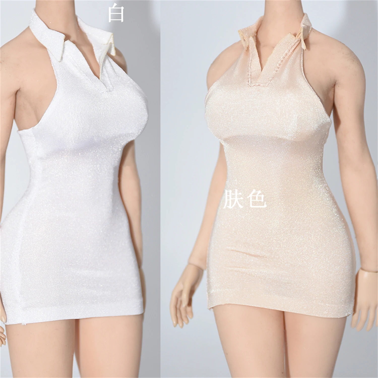 1/6 Scale Ultra-thin Female Soldiers Leisure Conjoined Tight Ice Silk Dress Sling Accessories Model 12Inch Action Body Doll DIY
1/6 Scale Ultra-thin Female Soldiers Leisure Conjoined Tight Ice Silk Dress Sling Accessories Model 12Inch Action Body Doll DIY