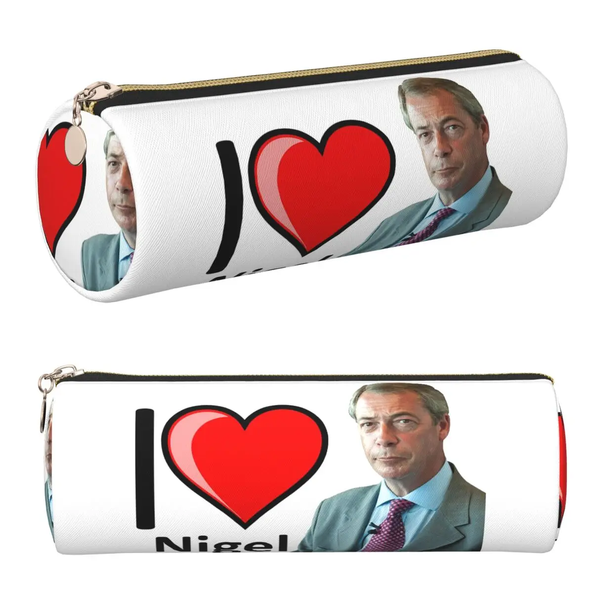 Fantastic I Love Nigel Farage Design Pencil Cases Pencil Pouch Cylinder Pen Box Pencil Bag for Studen Stationery Supplies
Fantastic I Love Nigel Farage Design Pencil Cases Pencil Pouch Cylinder Pen Box Pencil Bag for Studen Stationery Supplies