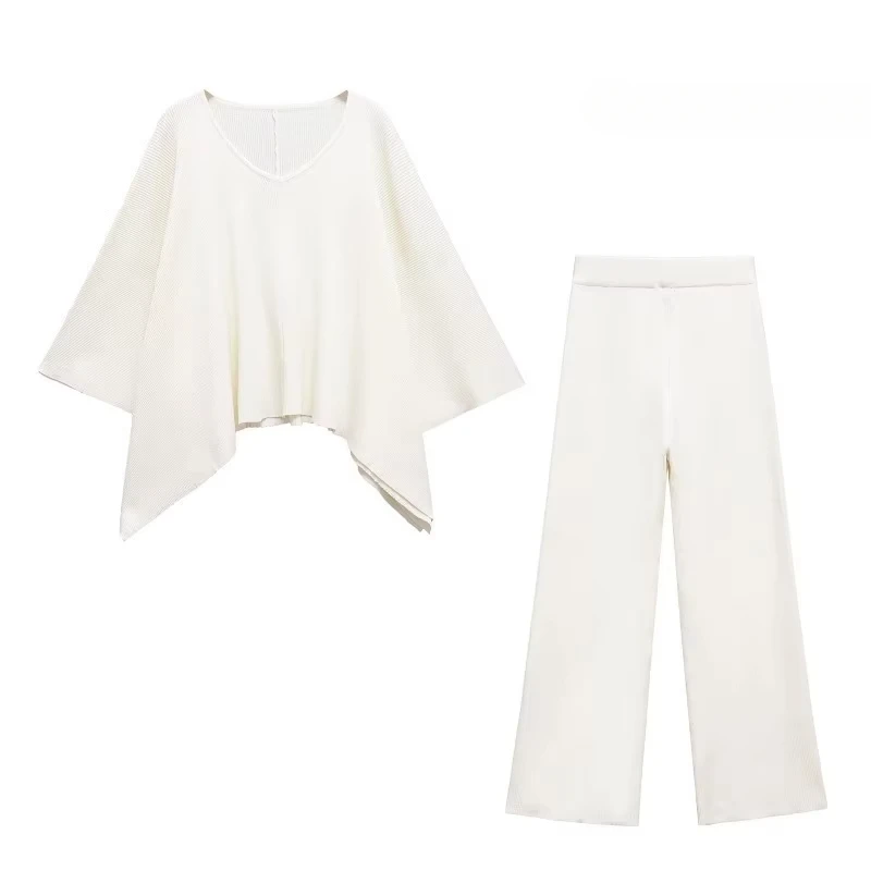TRAFZR Minimalist Sets Knit Set Woman Two Pieces Casual Elegant Autumn Woman Sets Holiday Outfits Womens Short Sleeve Set
TRAFZR Minimalist Sets Knit Set Woman Two Pieces Casual Elegant Autumn Woman Sets Holiday Outfits Womens Short Sleeve Set