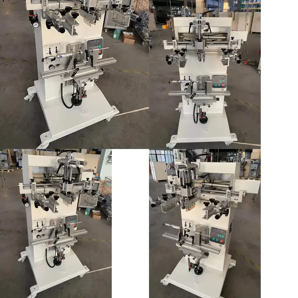 Ruida Semi Automatic One Color Cylindrical Silk Screen Printing Machine for Mug, Bottle, Plastic & Paper Cup
Ruida Semi Automatic One Color Cylindrical Silk Screen Printing Machine for Mug, Bottle, Plastic & Paper Cup
