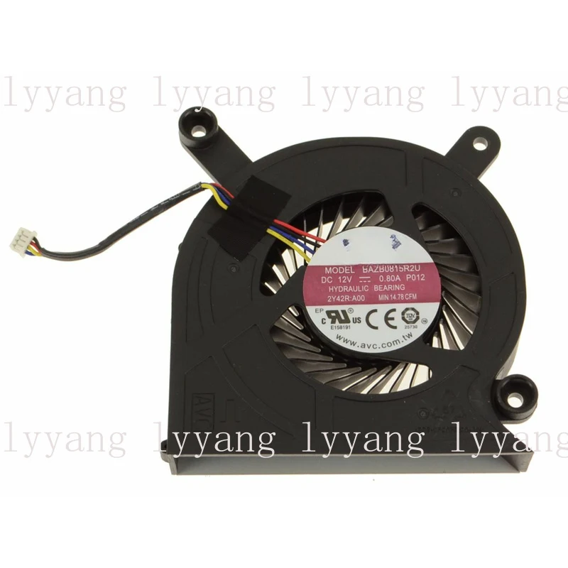 f 02Y42R For DELL Inspiron 24 5477 All-In-One CPU Cooling Fan 2Y42R
f 02Y42R For DELL Inspiron 24 5477 All-In-One CPU Cooling Fan 2Y42R