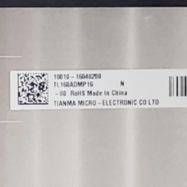 TL160ADMP16-00 TL160ADMP16 16.0'' IPS Original Display Panel Matrix Laptop LCD screen
TL160ADMP16-00 TL160ADMP16 16.0'' IPS Original Display Panel Matrix Laptop LCD screen
