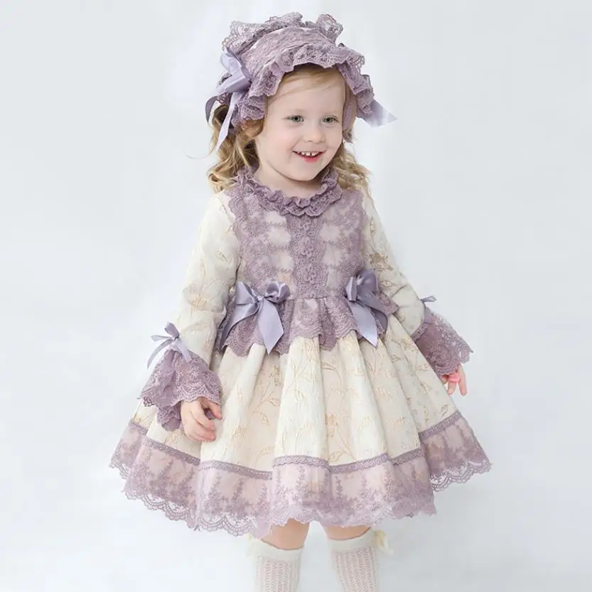 Baby Clothing Spanish Vintage Lolita Ball Gown Lace Bow Print Birthday Party Easter Cute Princess Dresses For Girl A2332
Baby Clothing Spanish Vintage Lolita Ball Gown Lace Bow Print Birthday Party Easter Cute Princess Dresses For Girl A2332
