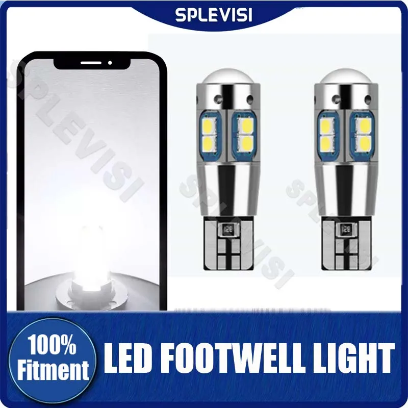 2pcs Fits VW Scirocco 2008-2017 White Led Interior Footwell Light Bulbs Lamps Bulb 3030-10SMD Replace Halogen Bulbs
2pcs Fits VW Scirocco 2008-2017 White Led Interior Footwell Light Bulbs Lamps Bulb 3030-10SMD Replace Halogen Bulbs