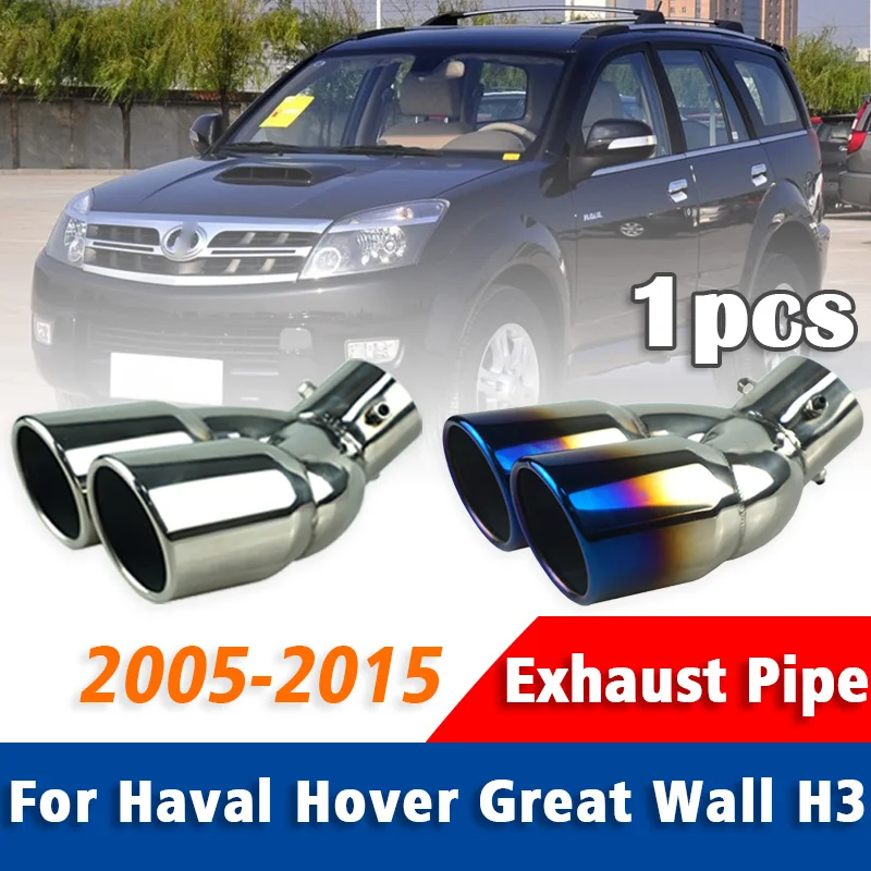 1Pcs Exhaust Pipe Muffler For Haval Hover Great Wall H3 2005-2015 Tailpipe Muffler Tip Car Rear Tail Throat Auto Accessories
1Pcs Exhaust Pipe Muffler For Haval Hover Great Wall H3 2005-2015 Tailpipe Muffler Tip Car Rear Tail Throat Auto Accessories