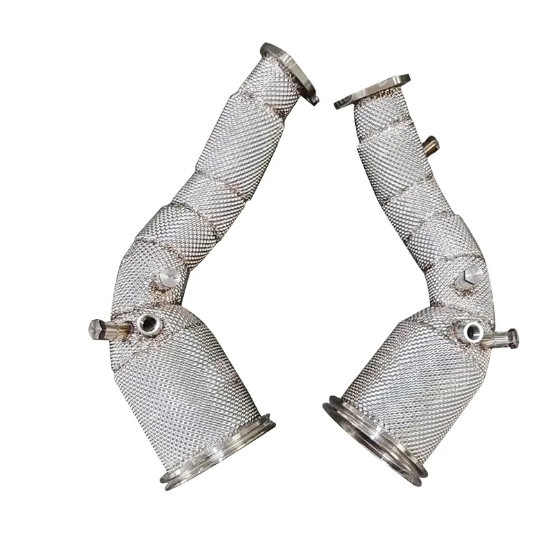 JTLD Performance Exhaust Downpipe with Heat Shield for AUDI RS6 RS7 C8
JTLD Performance Exhaust Downpipe with Heat Shield for AUDI RS6 RS7 C8