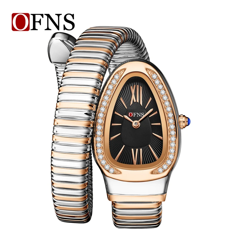 OFNS 1573 Fashionable Women's Quartz Watch With Diamond Inlay High-end Women's Watch Two Needle Retro Temperament Quartz Watch
OFNS 1573 Fashionable Women's Quartz Watch With Diamond Inlay High-end Women's Watch Two Needle Retro Temperament Quartz Watch