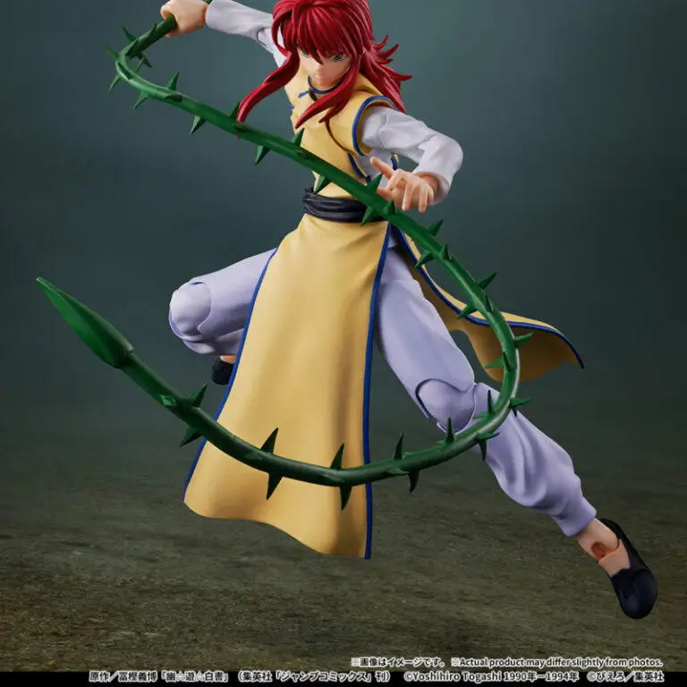 In Stock Bandai SHF Yu Yu Hakusho Kurama S.H.Figuarts 15cm Action Figure Anime Model Trendy Toys Desktop Doll Gift Collectibles
In Stock Bandai SHF Yu Yu Hakusho Kurama S.H.Figuarts 15cm Action Figure Anime Model Trendy Toys Desktop Doll Gift Collectibles