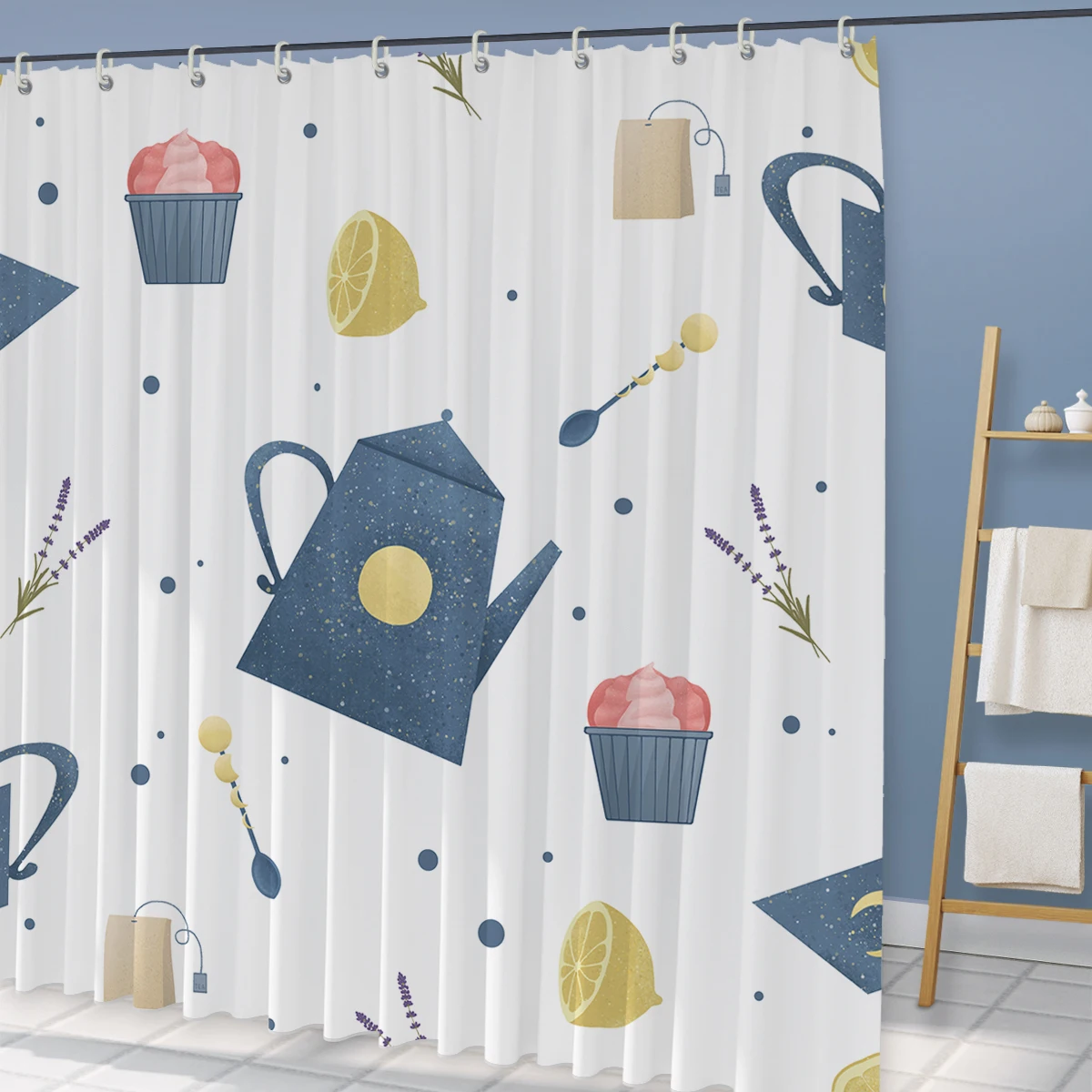 White Geometric Pattern Shower Curtain Bathroom Accessories Waterproof Colorful Cloud Bed Bath Decor Curtains Hooks Cortina Baño
White Geometric Pattern Shower Curtain Bathroom Accessories Waterproof Colorful Cloud Bed Bath Decor Curtains Hooks Cortina Baño
