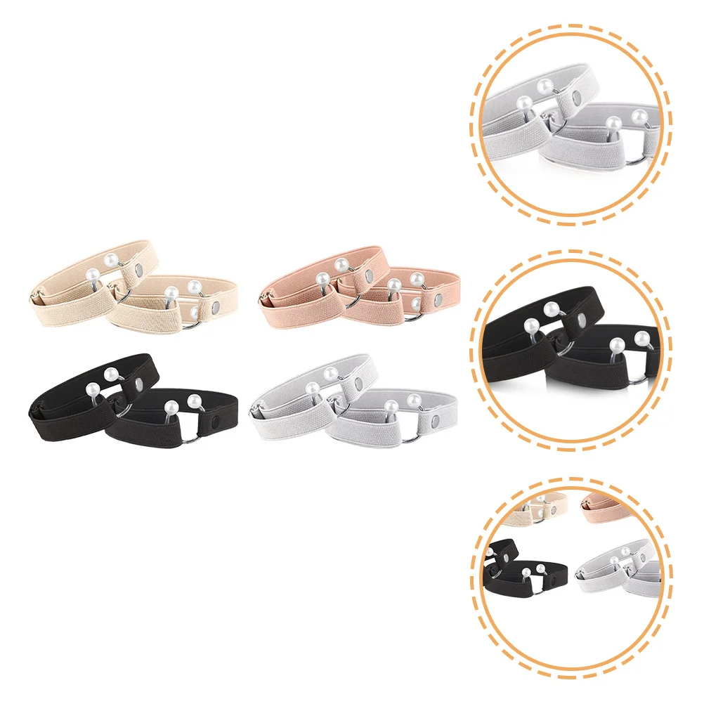 4Pairs Anti Drop Heel Straps High-Heeled Shoe Bands Detachable Elastic Shoe Laces Pearl Decor Women Shoes Tie Stable Fit
4Pairs Anti Drop Heel Straps High-Heeled Shoe Bands Detachable Elastic Shoe Laces Pearl Decor Women Shoes Tie Stable Fit