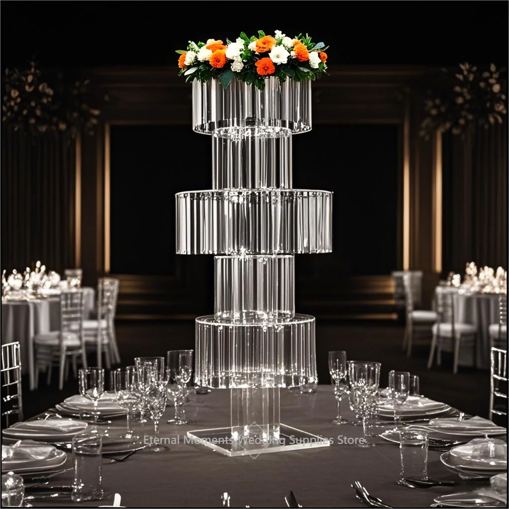 5-Tier Acrylic Flower Stand Wedding Centerpiece Decoration | Hanging Vase Rack for Reception Table | Bulk Party Decor
5-Tier Acrylic Flower Stand Wedding Centerpiece Decoration | Hanging Vase Rack for Reception Table | Bulk Party Decor