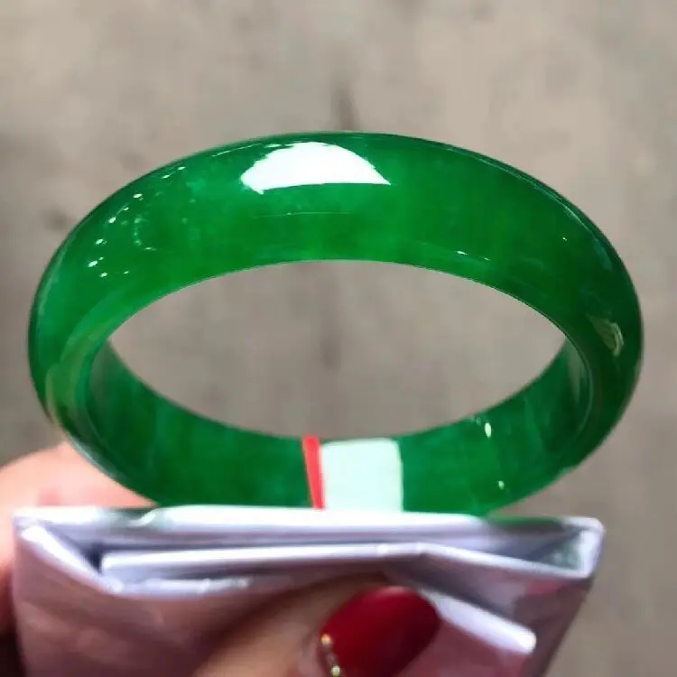 Zheru Jewelry Natural Myanmar Jade 54mm-62mm bracelet exquisite princess bracelet send girlfriend send mom
Zheru Jewelry Natural Myanmar Jade 54mm-62mm bracelet exquisite princess bracelet send girlfriend send mom