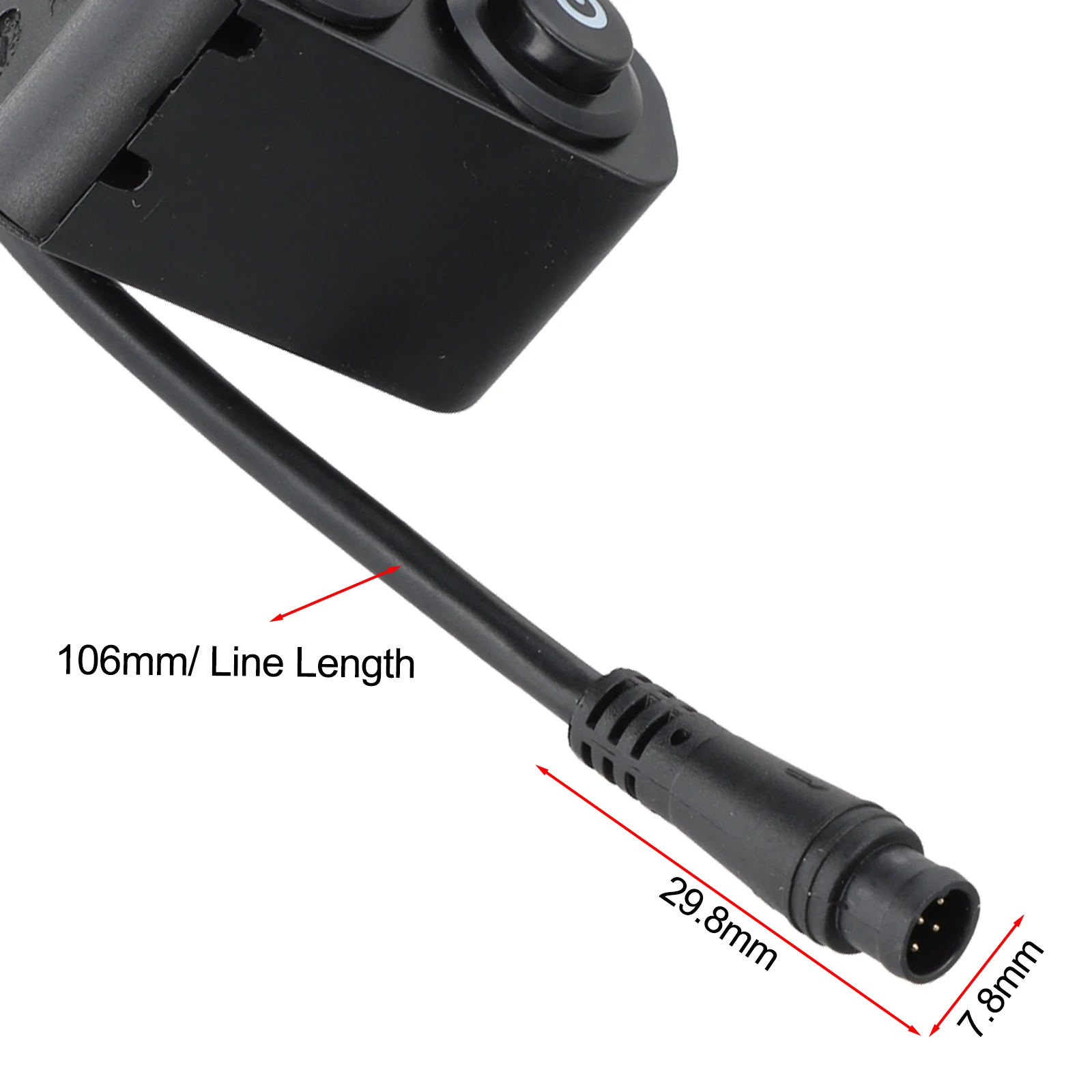 6Pin Scooter Switch Electric Scooter Button Road Safety Electric Scooter Use Perfect Fit Wear-resistant Plastic
6Pin Scooter Switch Electric Scooter Button Road Safety Electric Scooter Use Perfect Fit Wear-resistant Plastic