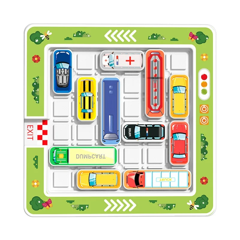 Puzzle Children's Board Game Magnetism Car Puzzle Traffic Jam Challenge Logic Through Board Game Car Huarong Road Puzzle Toy
Puzzle Children's Board Game Magnetism Car Puzzle Traffic Jam Challenge Logic Through Board Game Car Huarong Road Puzzle Toy