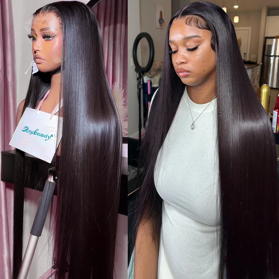 13x6 Straight Lace Front Wig 36 38 40 Inch Lace Glueless Frontal Wigs 360 Hd Transparent Human Hair Lace Front Wigs For Women
13x6 Straight Lace Front Wig 36 38 40 Inch Lace Glueless Frontal Wigs 360 Hd Transparent Human Hair Lace Front Wigs For Women