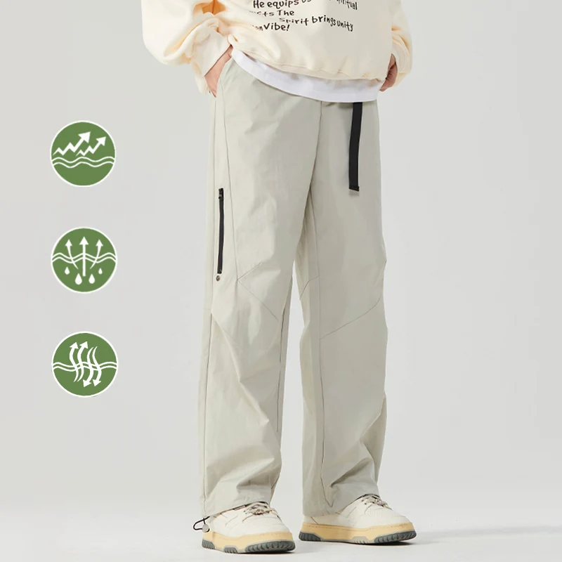 Outdoor Camping Hiking Pants Men Spring and Summer Loose Cargo Pants Straight Korean Japanese High Street Pants
Outdoor Camping Hiking Pants Men Spring and Summer Loose Cargo Pants Straight Korean Japanese High Street Pants