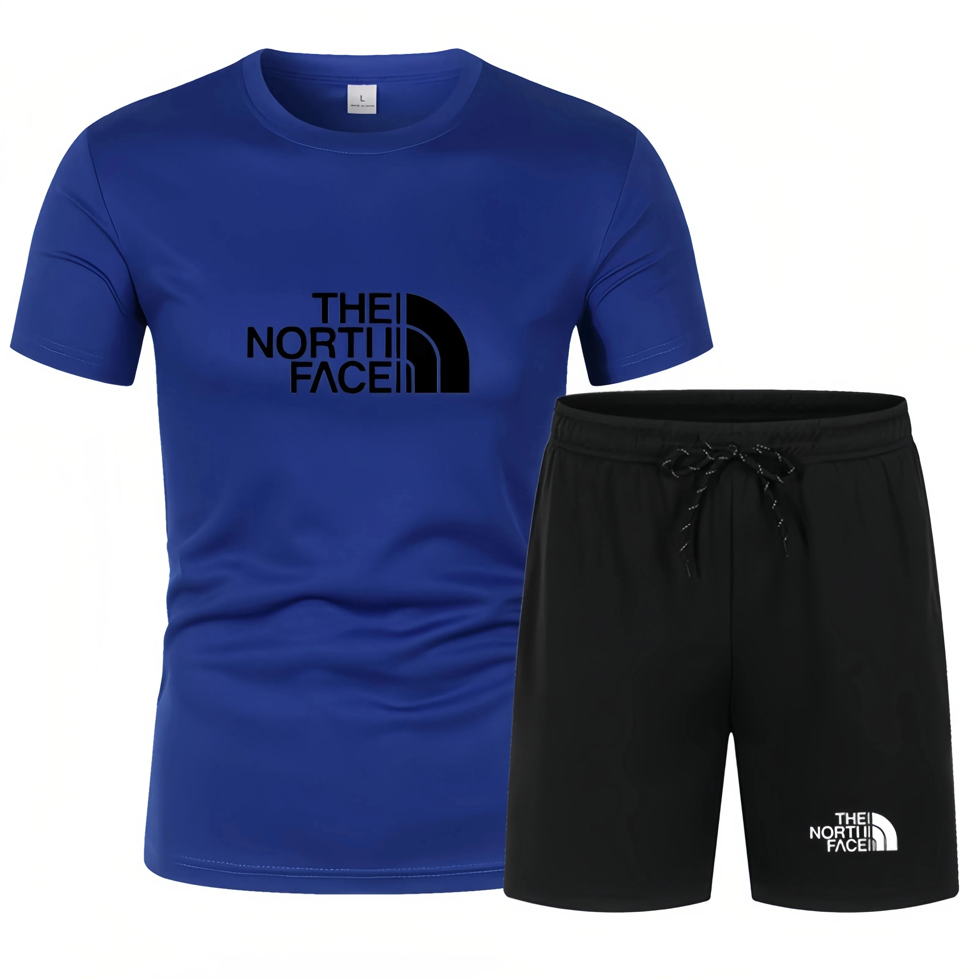 Men's Fashionable Sportswear Set New Short Sleeve Tee Pants 2 Piece Outfit Casual Outdoor Running Gym Training Clothes T-Shirts
Men's Fashionable Sportswear Set New Short Sleeve Tee Pants 2 Piece Outfit Casual Outdoor Running Gym Training Clothes T-Shirts