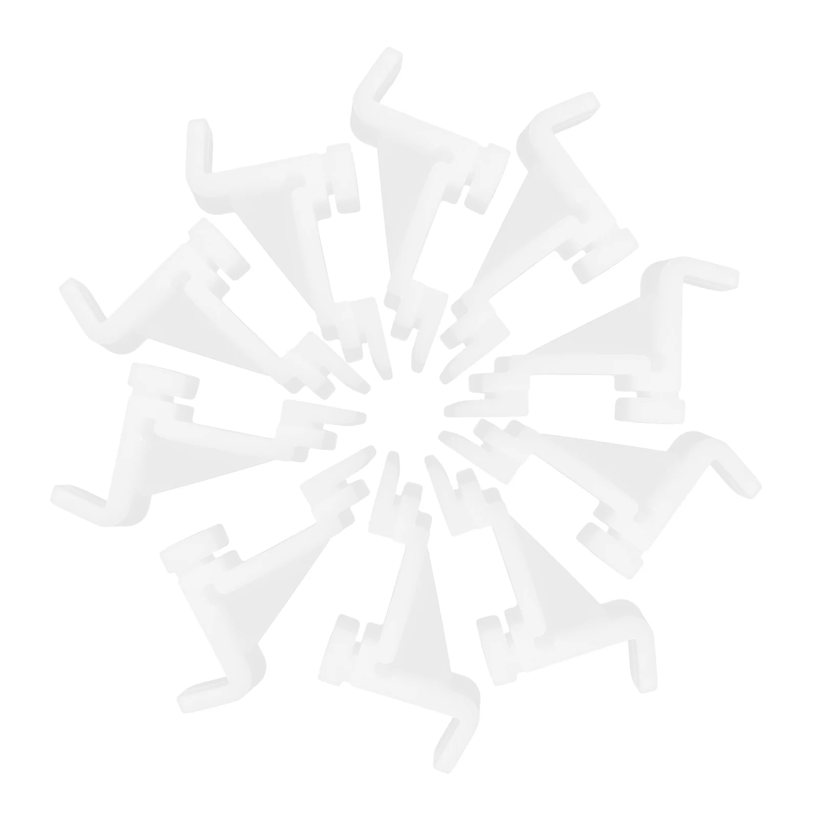 10pcs Plastic Freezer Hooks Freezer Cooler Bracket Support Clips Fridge Shelf Organizer Sturdy Crack Resistant Smooth Surface 
10pcs Plastic Freezer Hooks Freezer Cooler Bracket Support Clips Fridge Shelf Organizer Sturdy Crack Resistant Smooth Surface