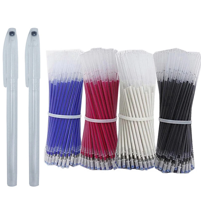 103Pcs / Set Heat Erasable Refill Marker Pen Temperature Disappearing Fabric Pens Line Marking DIY Craft Sewing Accessories
103Pcs / Set Heat Erasable Refill Marker Pen Temperature Disappearing Fabric Pens Line Marking DIY Craft Sewing Accessories