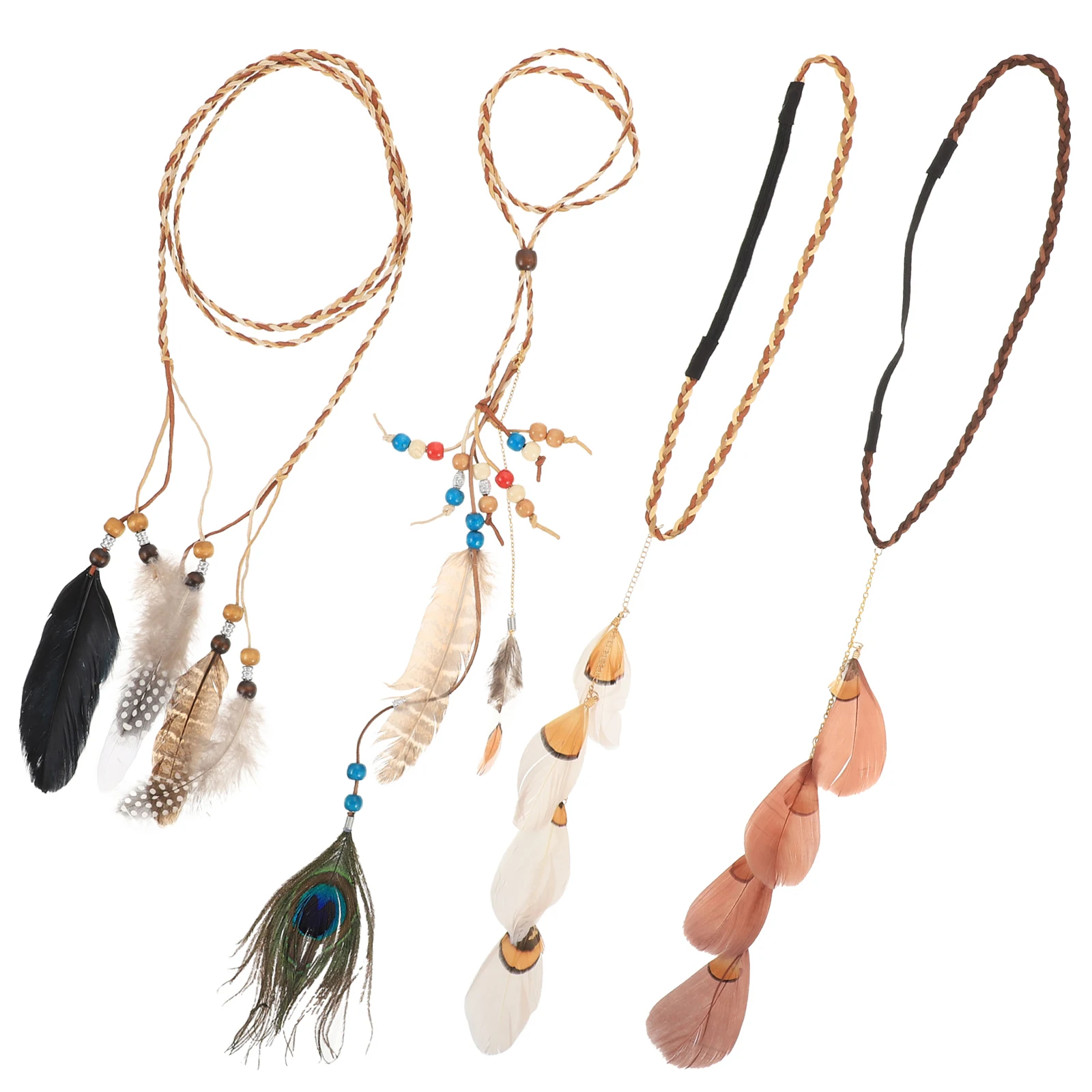 4 Pcs Headb Decorative Hair Accessories Stylish Plume Tassel Headdress Bohemian Party Props Women Hair Indian
4 Pcs Headb Decorative Hair Accessories Stylish Plume Tassel Headdress Bohemian Party Props Women Hair Indian