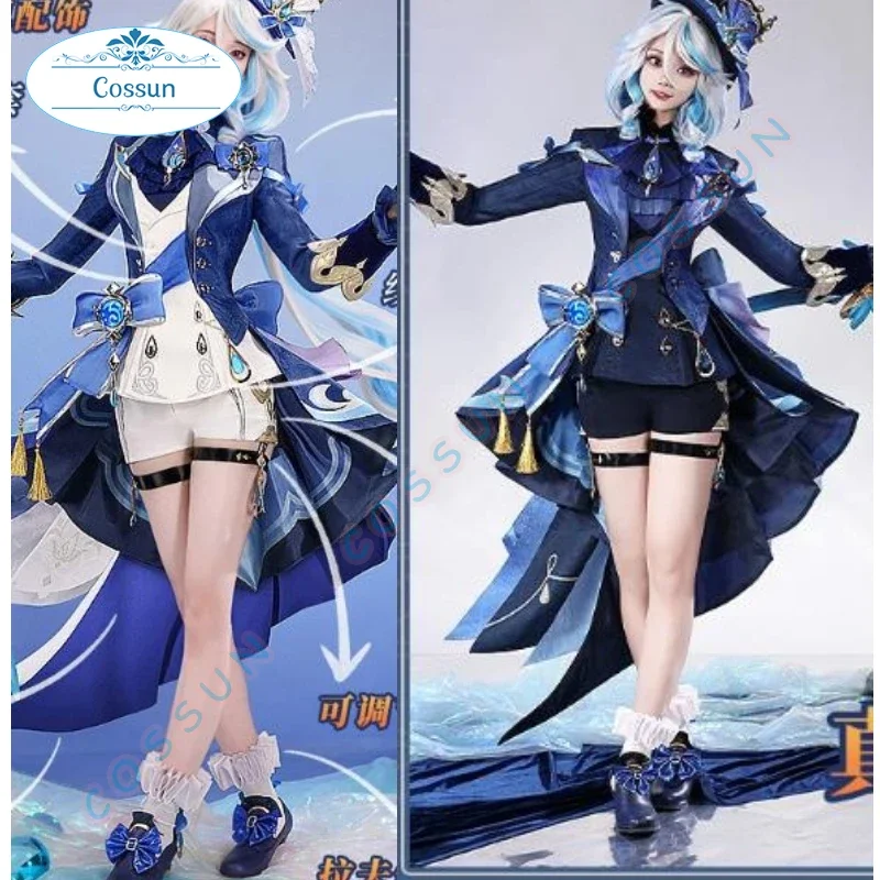 Game Genshin Impact Furina Cosplay Costume Halloween outfits Women Clothing Black White Furina
Game Genshin Impact Furina Cosplay Costume Halloween outfits Women Clothing Black White Furina