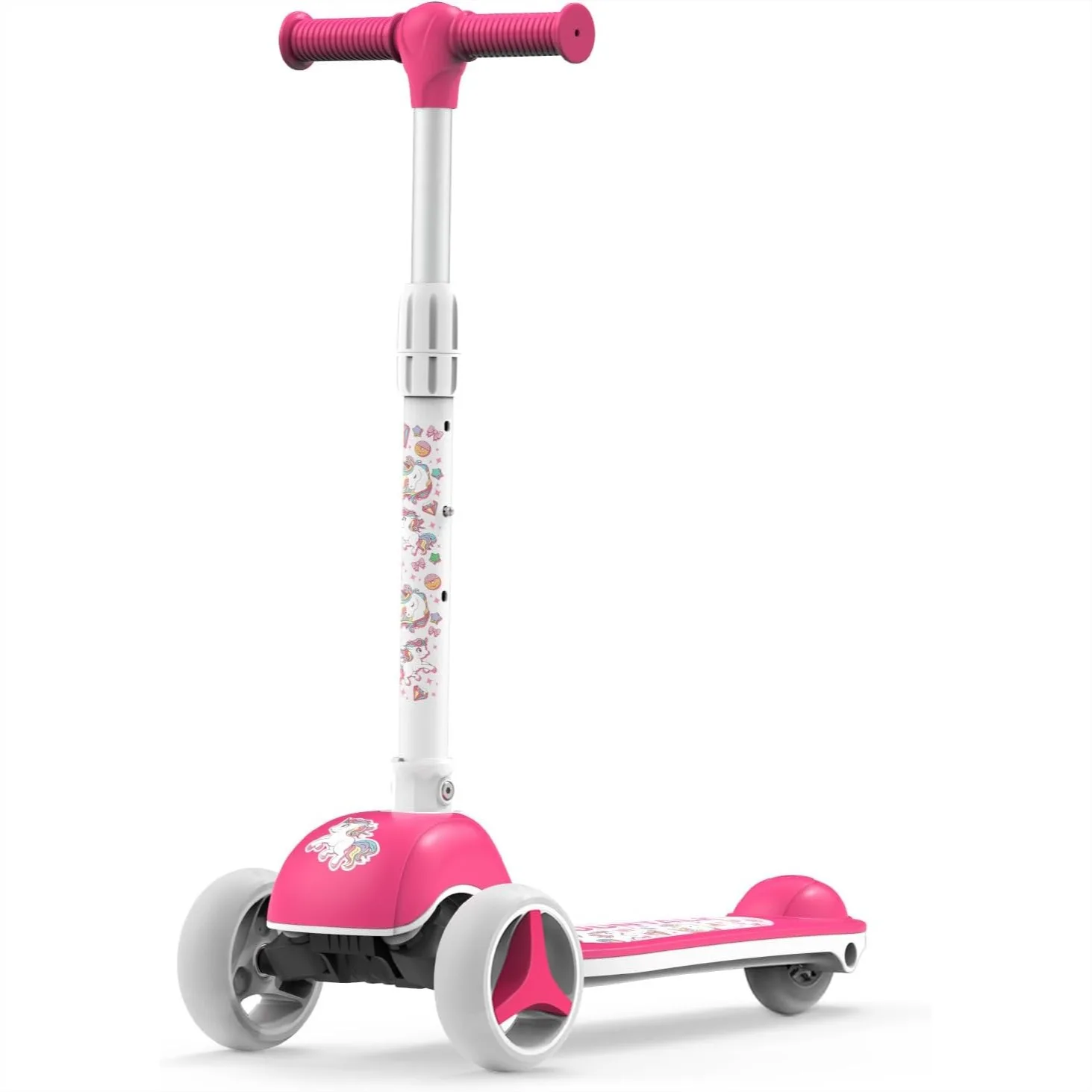 3 Wheel Kids Scooter with LED Wheels, Adjustable Height for Ages 1-12, Foldable Toddler Scooter for Boys Girls
3 Wheel Kids Scooter with LED Wheels, Adjustable Height for Ages 1-12, Foldable Toddler Scooter for Boys Girls