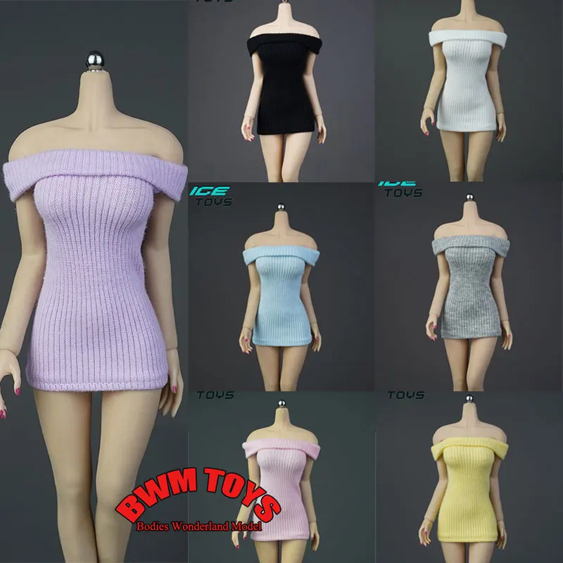 In Stock ICE TOYS IC1007 1/6 Scale Female Soldier One Shoulder Knitted Sweater Short Skirt For 12inch TBL Action Figure Doll
In Stock ICE TOYS IC1007 1/6 Scale Female Soldier One Shoulder Knitted Sweater Short Skirt For 12inch TBL Action Figure Doll