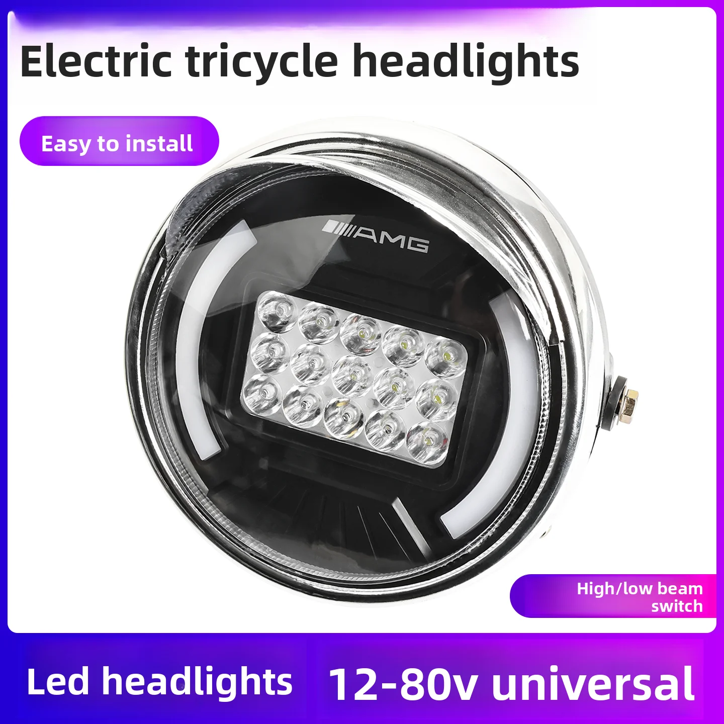 Rebaptize the electric tricycle with LED headlights, motorcycle super-bright taillights, and 12V-80V universal model.
Rebaptize the electric tricycle with LED headlights, motorcycle super-bright taillights, and 12V-80V universal model.