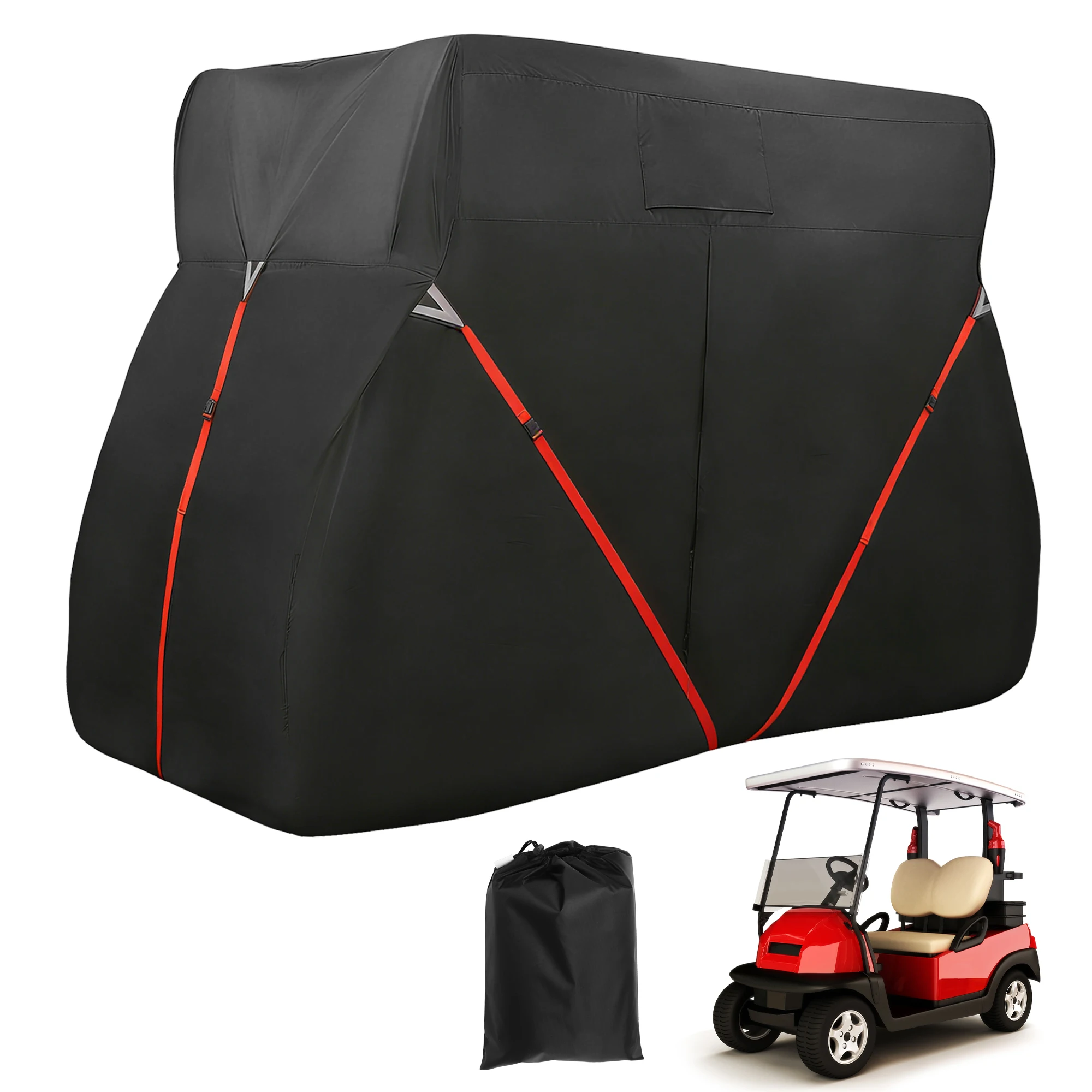 UXCELL Heavy Oxford Waterproof Golf Cart Cover 2 Seats for EZGO for Club Car for Yamaha
UXCELL Heavy Oxford Waterproof Golf Cart Cover 2 Seats for EZGO for Club Car for Yamaha