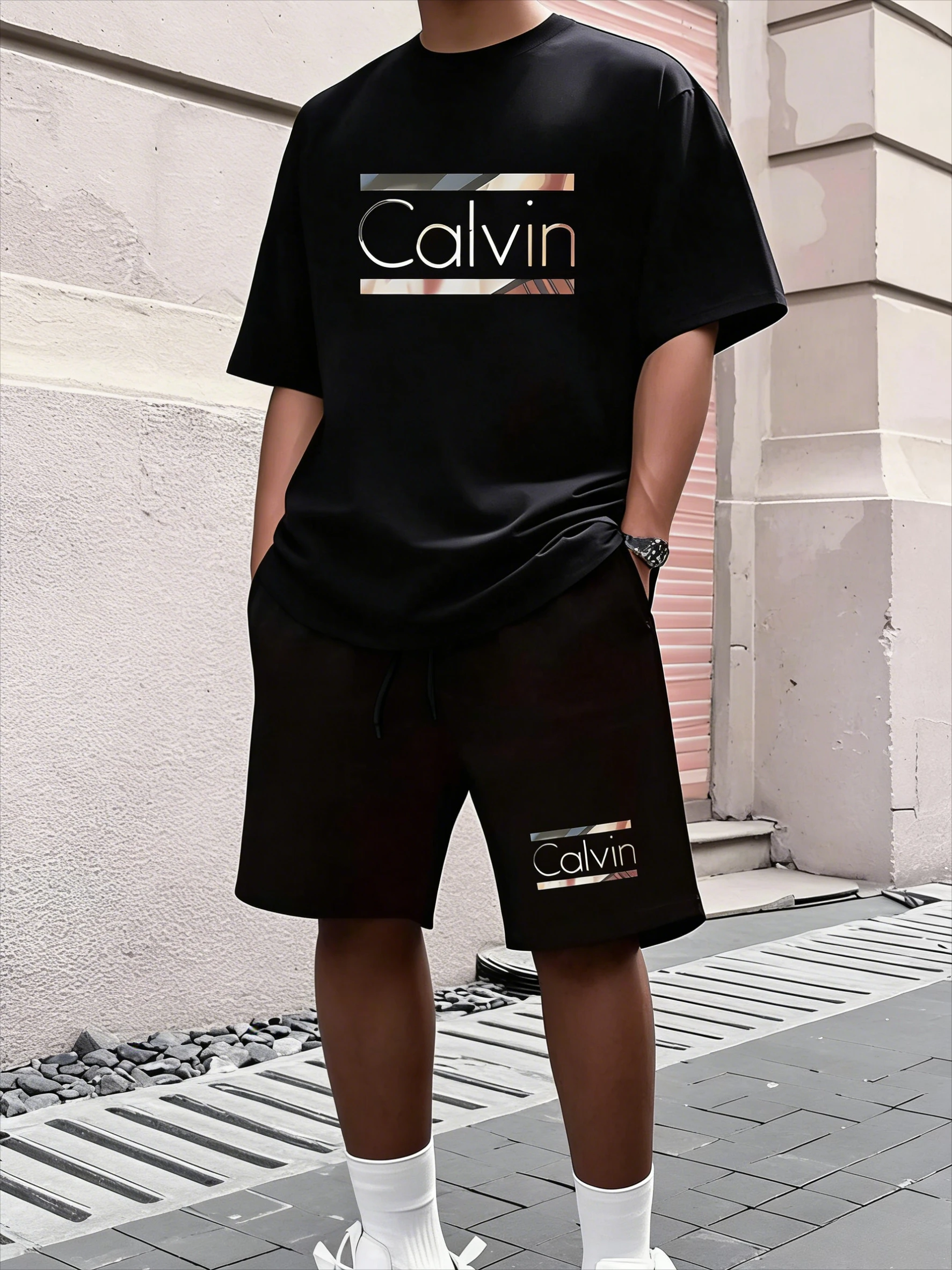 Men's Summer Sports Casual Set with Fashion Print Comfortable & Versatile Ideal for Outdoor Activities Breathable 2-Piece Outfit
Men's Summer Sports Casual Set with Fashion Print Comfortable & Versatile Ideal for Outdoor Activities Breathable 2-Piece Outfit