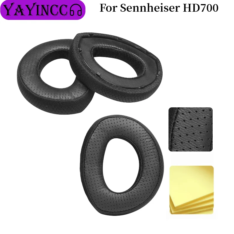 Replacement Perforated lambskin Earpads Memory Foam Ear Cushion Cover For Sennheiser HD700 Gaming Headset Earmuffs repair parts
Replacement Perforated lambskin Earpads Memory Foam Ear Cushion Cover For Sennheiser HD700 Gaming Headset Earmuffs repair parts