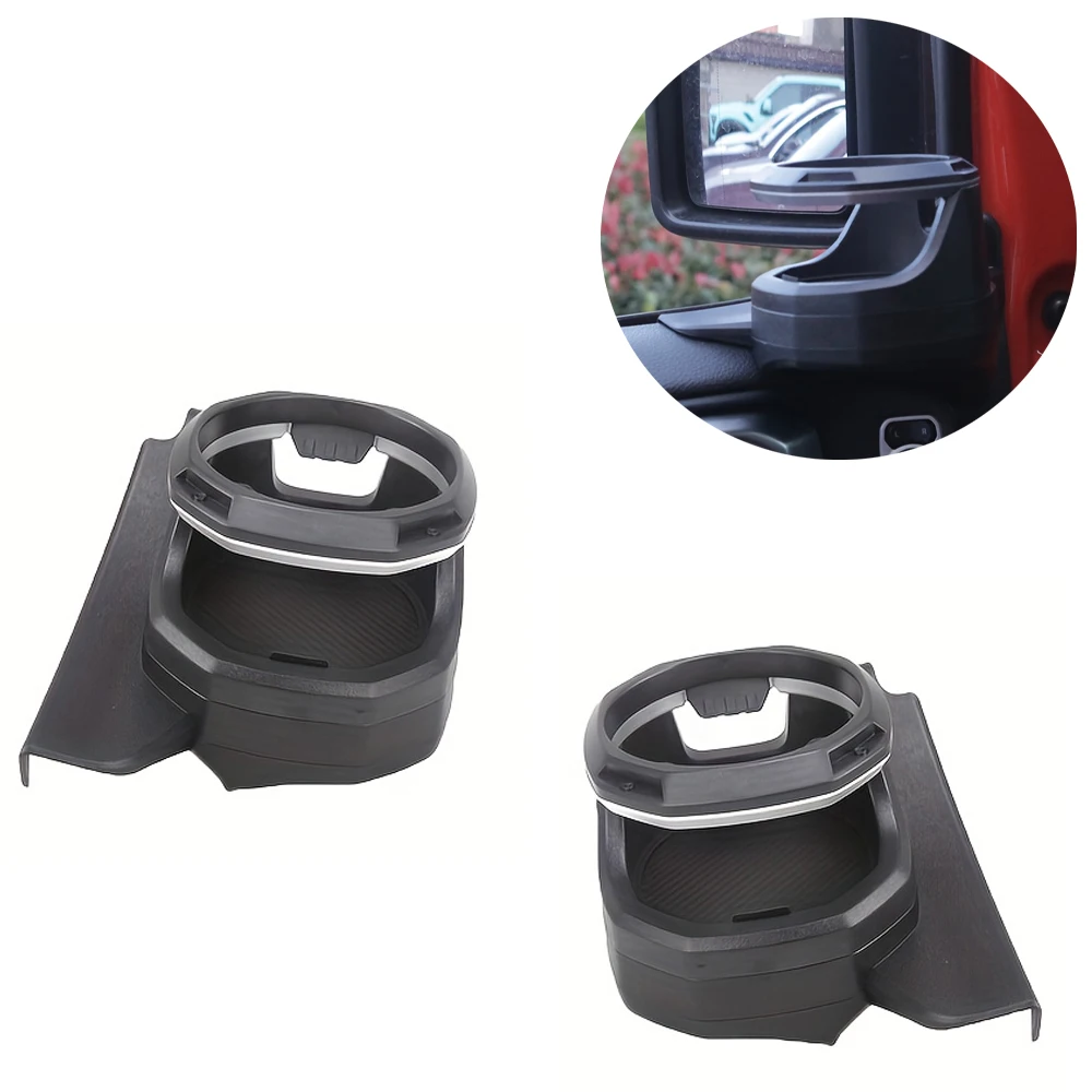 2PCS ABS Multi-Function Car Window Cup Holder for 2018-2023 Jeep Wrangler JL 4 Door JT Gladiator - Vehicle Modified Accessory
2PCS ABS Multi-Function Car Window Cup Holder for 2018-2023 Jeep Wrangler JL 4 Door JT Gladiator - Vehicle Modified Accessory
