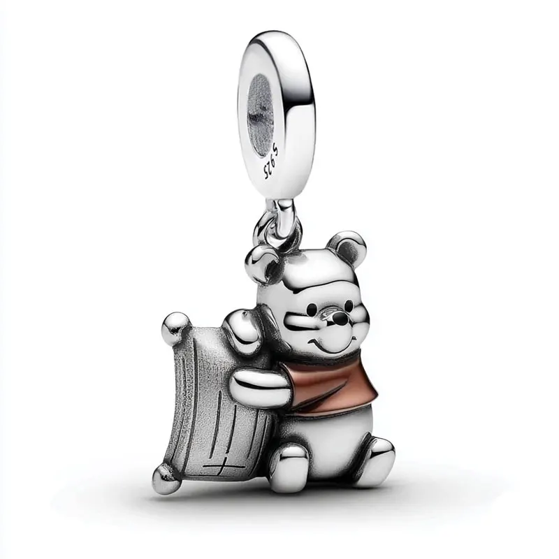 Customizable engraved pendant 925 Sterling Silver Charm Disney's Winnie the Pooh for Original DIY bead Bracelet Fine Jewellery
Customizable engraved pendant 925 Sterling Silver Charm Disney's Winnie the Pooh for Original DIY bead Bracelet Fine Jewellery