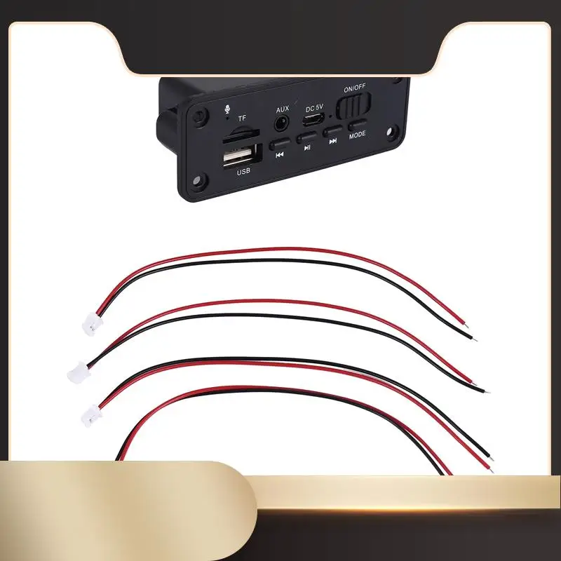 Bluetooth 5.0 MP3 Decoder Board Module 2 X 3W Speaker Car FM Radio Module 5V Support Recording Call Handsfree Function-N36R
Bluetooth 5.0 MP3 Decoder Board Module 2 X 3W Speaker Car FM Radio Module 5V Support Recording Call Handsfree Function-N36R
