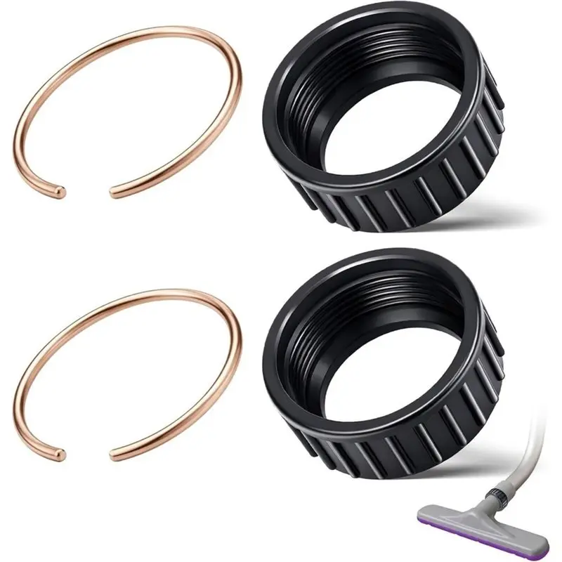 ABGH-2 Pack Aluminum Wands Replacement Nut With Metal Lock Ring
ABGH-2 Pack Aluminum Wands Replacement Nut With Metal Lock Ring
