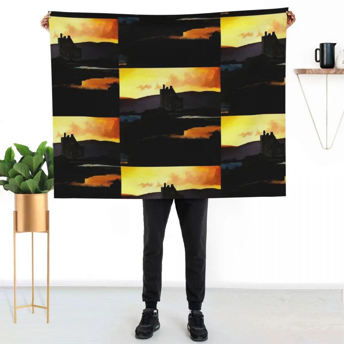 Lochranza Castle at Dusk Throw Blanket Lightweight Warm Blanket for Travel Camping
Lochranza Castle at Dusk Throw Blanket Lightweight Warm Blanket for Travel Camping