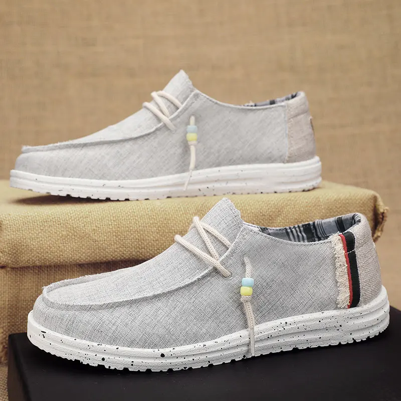 Мужские повседневные топсайдеры, легкие слипоны для вождения, мужские дышащие парусиновые мужские туфли с низким вырезом, лоферы 2025
Мужские повседневные топсайдеры, легкие слипоны для вождения, мужские дышащие парусиновые мужские туфли с низким вырезом, лоферы 2025