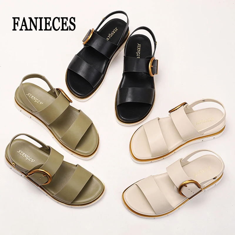 Women's Sandals Casual Sneaker Summer Open Toe Mental Buckle Holiday Beach Sandals Plus Size Comfortable Soft Outdoor Slippers
Women's Sandals Casual Sneaker Summer Open Toe Mental Buckle Holiday Beach Sandals Plus Size Comfortable Soft Outdoor Slippers
