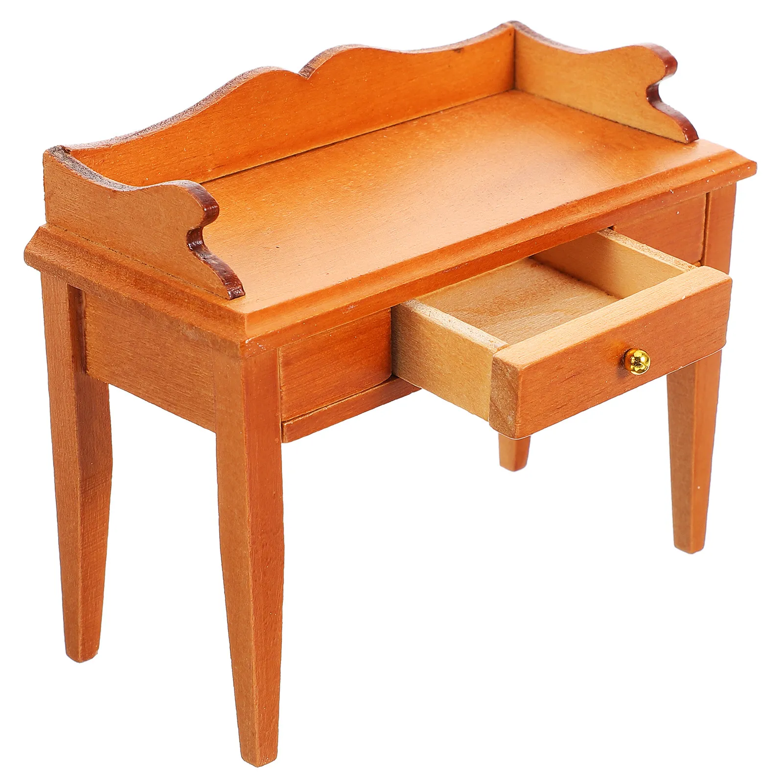 Miniature Wooden Table for Dollhouse Decoration Realistic Tiny Desk Craft Home Mini Furniture Landscaping Scene Decorative Desk
Miniature Wooden Table for Dollhouse Decoration Realistic Tiny Desk Craft Home Mini Furniture Landscaping Scene Decorative Desk