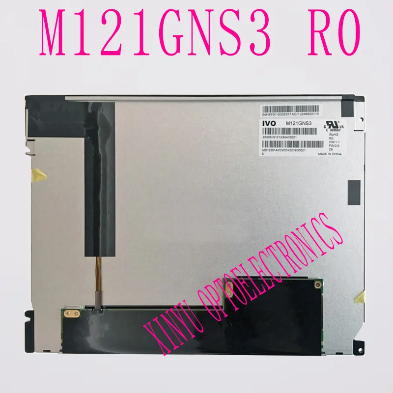 M121GNS3 R0 For IVO Original 12.1 Inch M121GNS3 LCD Display Screen Panel 800*600
M121GNS3 R0 For IVO Original 12.1 Inch M121GNS3 LCD Display Screen Panel 800*600
