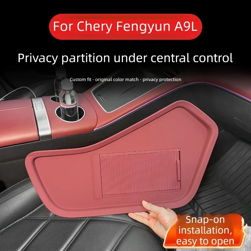 Special Privacy Storage Partition Box Under Center Console for Chery Fengyun A9L, Interior Organizer Modification Accessories
Special Privacy Storage Partition Box Under Center Console for Chery Fengyun A9L, Interior Organizer Modification Accessories