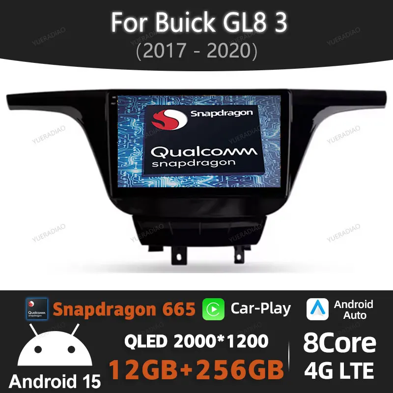 Автомобильный радиоприемник Android 15 для Buick GL8 3 2017 2018 2019 2020, мультимедийный видеоплеер, GPS NAVI Qualcomm, головное устройство 2DIN 4G LTE 5G WIFI
Автомобильный радиоприемник Android 15 для Buick GL8 3 2017 2018 2019 2020, мультимедийный видеоплеер, GPS NAVI Qualcomm, головное устройство 2DIN 4G LTE 5G WIFI