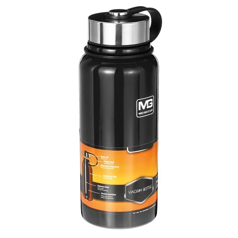 800ml Portable Insulated Vacuum Cup Stainless Steel Thermos Water Bottle Outdoor Sports Kettle
800ml Portable Insulated Vacuum Cup Stainless Steel Thermos Water Bottle Outdoor Sports Kettle