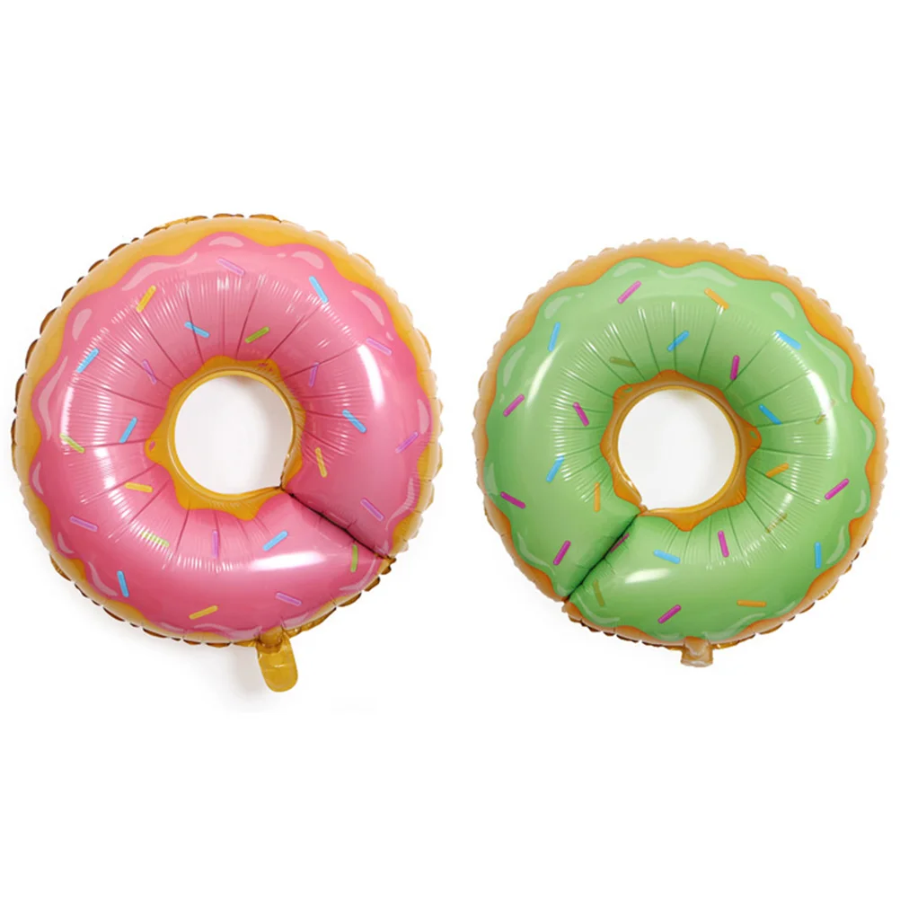 2pcs Doughnut Balloons Birthday Wedding Decorations Festival Foil Balloon Balloon Party Accessories Summer Festival
2pcs Doughnut Balloons Birthday Wedding Decorations Festival Foil Balloon Balloon Party Accessories Summer Festival