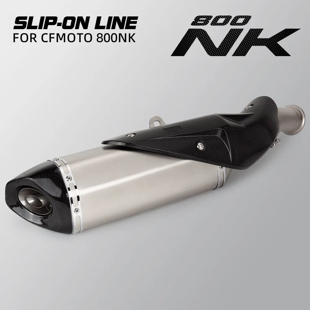800NK Exhaust Muffler For CF MOTO NK800 800 NK Motorcycle Exhausts Pipe Kit Street Bike Slip on Line Tail Tube with DB Killer
800NK Exhaust Muffler For CF MOTO NK800 800 NK Motorcycle Exhausts Pipe Kit Street Bike Slip on Line Tail Tube with DB Killer