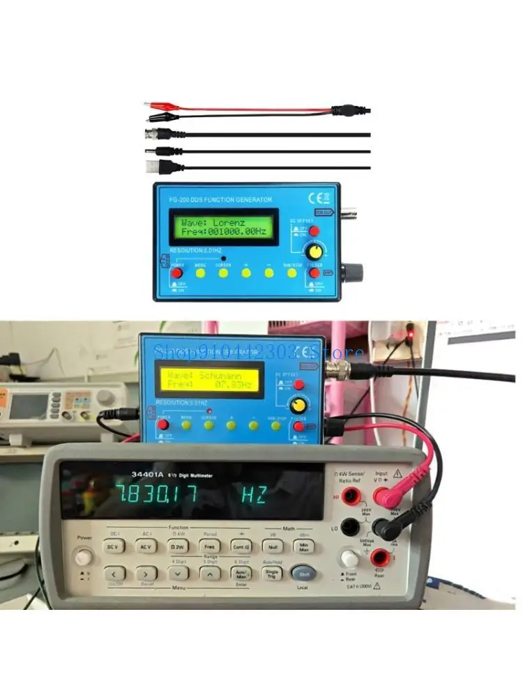 652F Multifunction Waveforms Generator With Schumanns Resonances 1-500Hz For Education Field Work
652F Multifunction Waveforms Generator With Schumanns Resonances 1-500Hz For Education Field Work