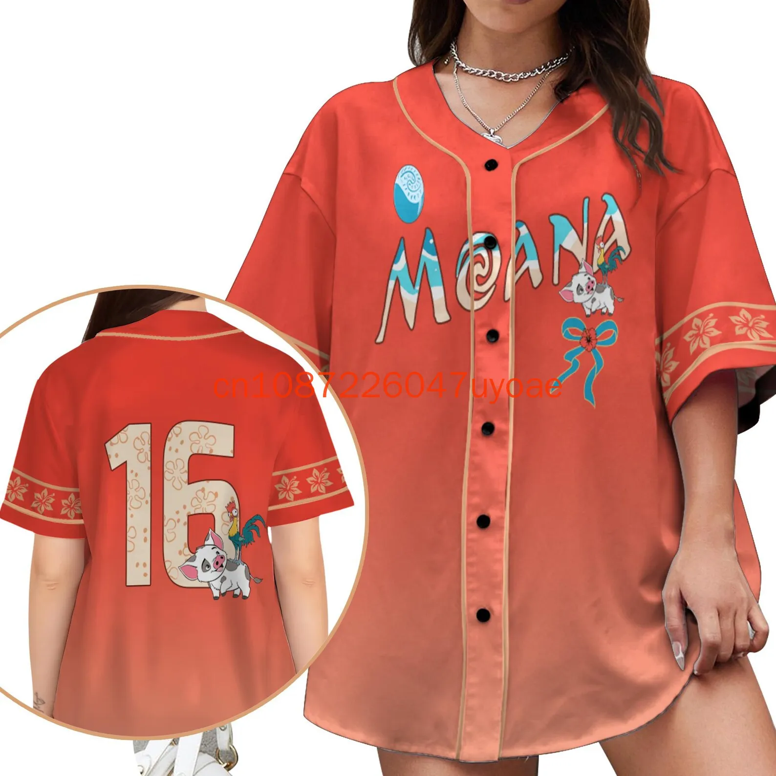 New Custom Name Disney Moana Baseball Jersey 3D Printed Fashion Harajuku Vintage Men's And Women's Baseball Shirt
New Custom Name Disney Moana Baseball Jersey 3D Printed Fashion Harajuku Vintage Men's And Women's Baseball Shirt