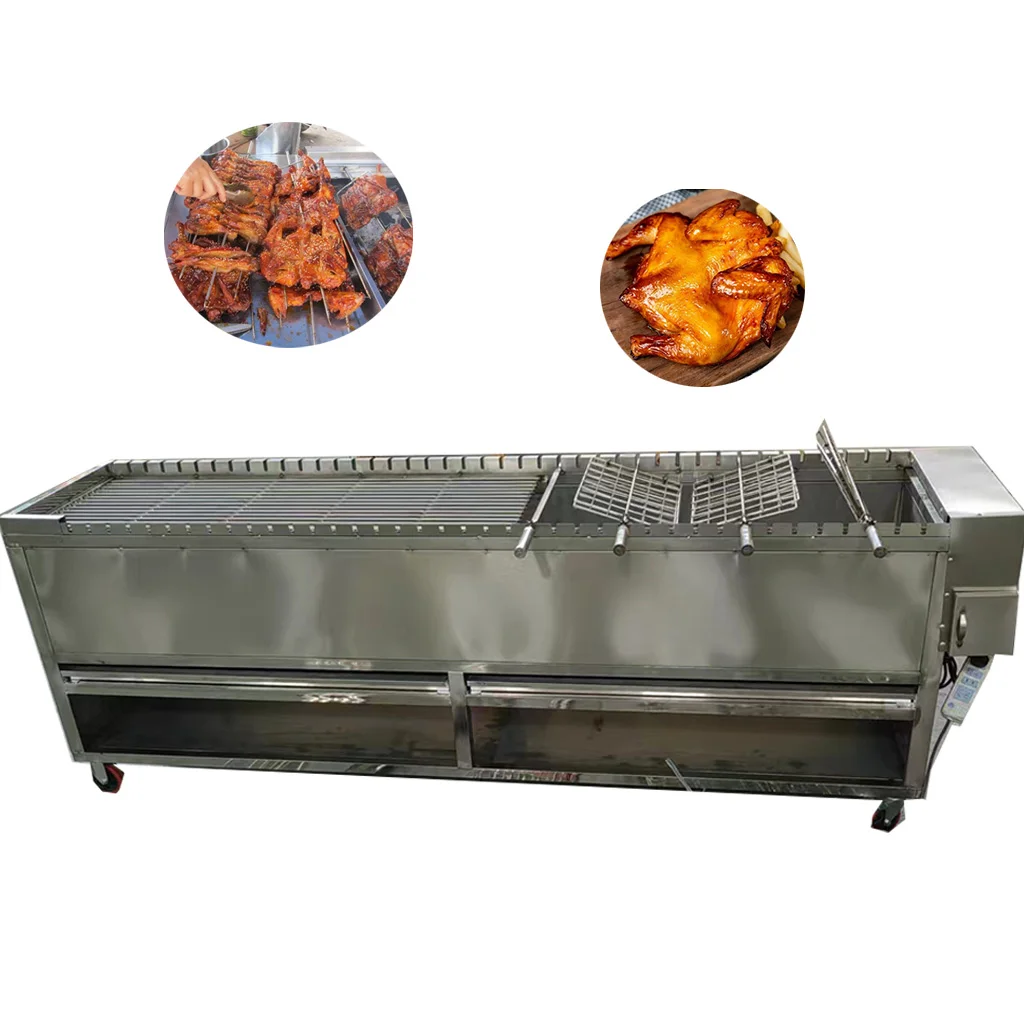 Chinese Stainless Steel Commercial Automatic Pig Meat Rotisserie Charcoal Bbq Grill Machine For Restaurant
Chinese Stainless Steel Commercial Automatic Pig Meat Rotisserie Charcoal Bbq Grill Machine For Restaurant
