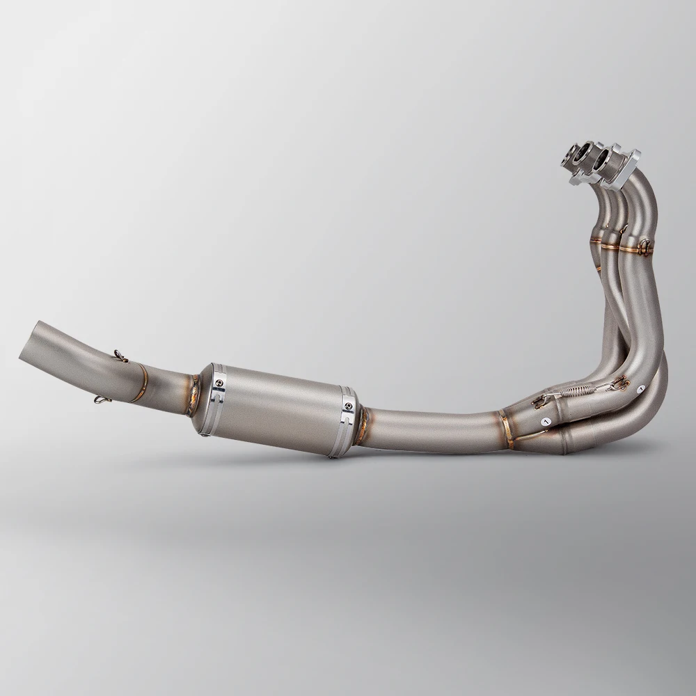 51MM Motorcycle Exhaust Muffler For Triumph Trident Daytona 660 2021-2024 Front Header Link Tube Interface Connect Muffler Pipe
51MM Motorcycle Exhaust Muffler For Triumph Trident Daytona 660 2021-2024 Front Header Link Tube Interface Connect Muffler Pipe